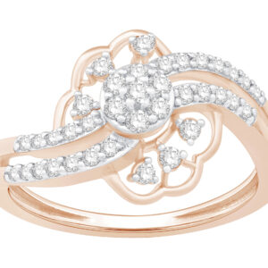 Enchanting Flora Diamond Ring