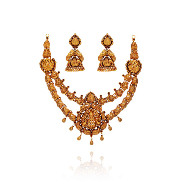 Eternal Aura Gold Necklace Set