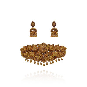 Eternal Bloom Gold Choker Set
