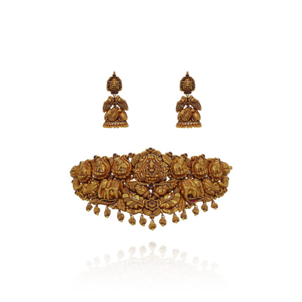 Eternal Bloom Gold Choker Set