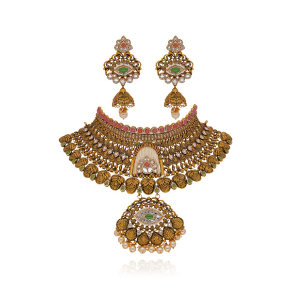 Eternal Ember Gold Choker Set