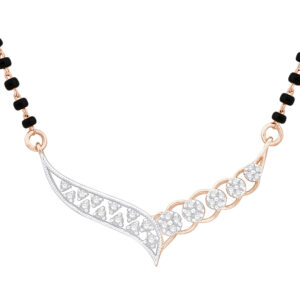 Eternal Emblems Diamond Tanmaniya Mangalsutra