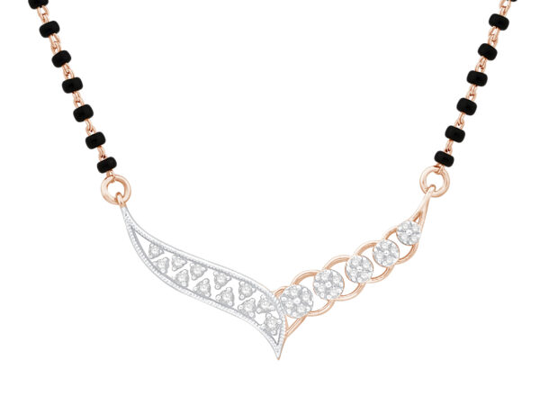 Eternal Emblems Diamond Tanmaniya Mangalsutra