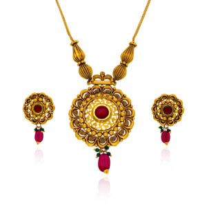 Eternal Radiance Gold Chain Set