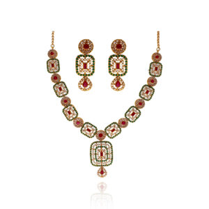 Eternal Strands Gold Long Necklace Set