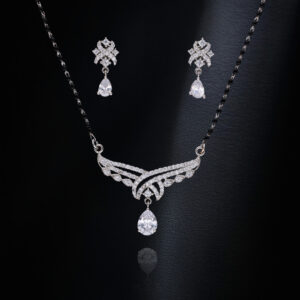 Eternal Thread Silver Mangal Sutra Set