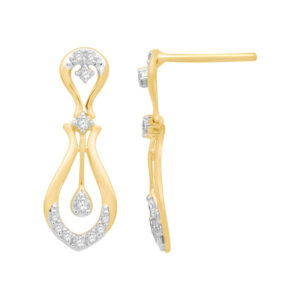 Ethereal Cascade Diamond Earring