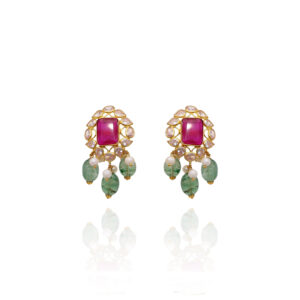 Ethereal Ear Gold Earrings