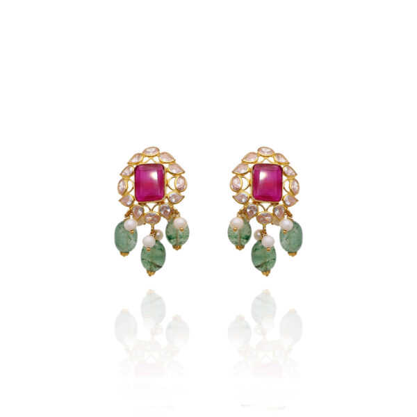 Ethereal Ear Gold Earrings