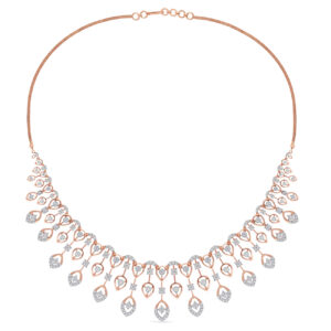 Ethereal Echo Diamond Necklace Set