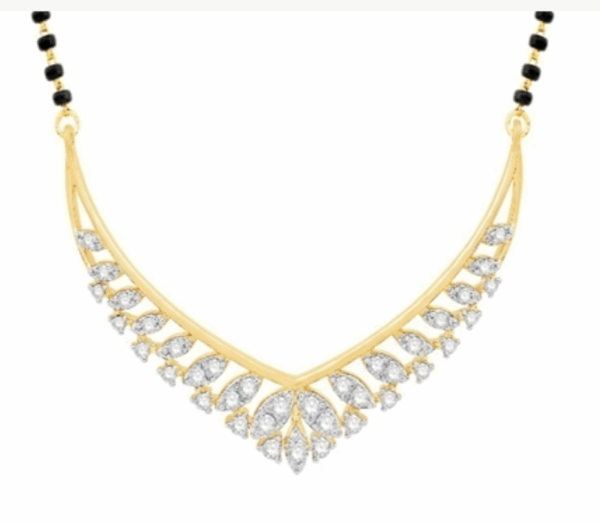Ethereal Love Diamond Tanmaniya Mangalsutra