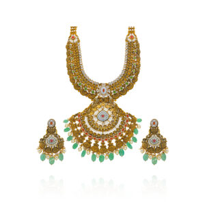 Ethnic Essence Gold Long Set