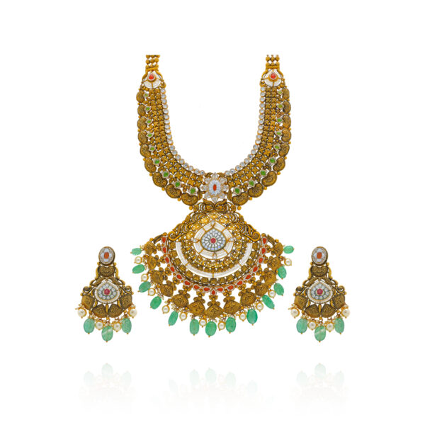 Ethnic Essence Gold Long Set