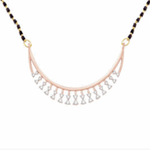 Gems of Love Diamond Tanmaniya Mangalsutra