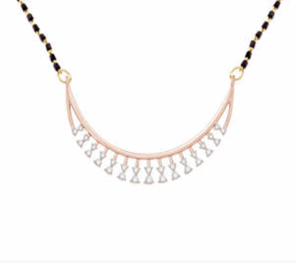 Gems of Love Diamond Tanmaniya Mangalsutra