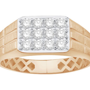 Gemstone Prism Diamond Ring