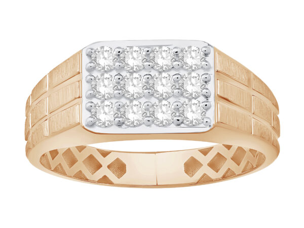 Gemstone Prism Diamond Ring