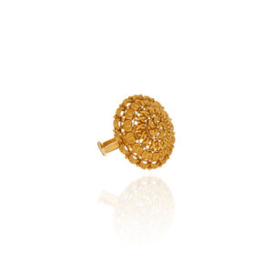 Gilded Charm Timeless Gold Cocktail Ring