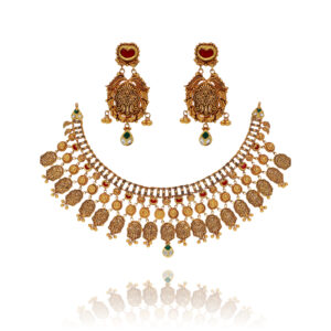 Gilded Elegance Antique Necklace