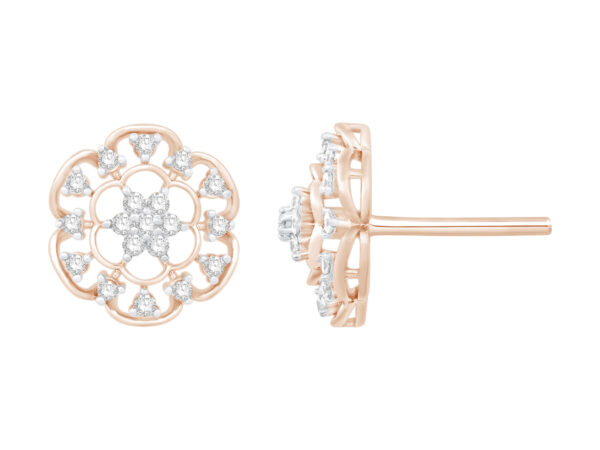 Gilded Essence Diamond Earring