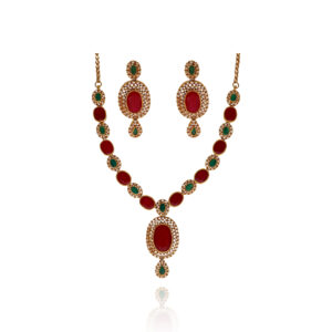 Gilded Flow Gold Long Necklace Set