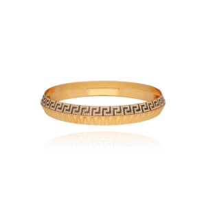 Gilded Might Gold Kada for Men