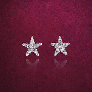 Gilded Starlight Amora Diamond Earrings
