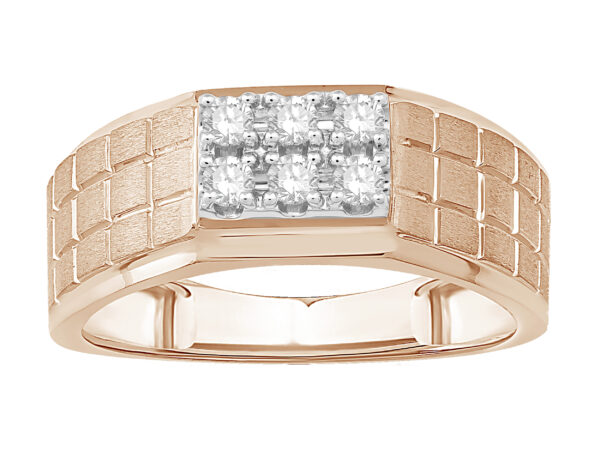 Gleaming Apex  Diamond Ring