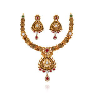 Gleaming Serenity Necklace Set
