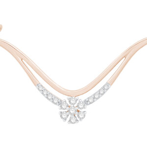 Glimmering Legacy Diamond Tanmaniya Mangalsutra