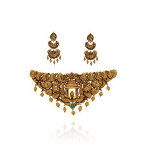 Glow & Glam Gold Choker Set