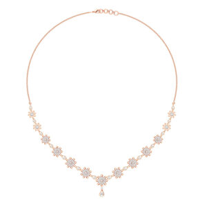 Glowing Allure Diamond Necklace Set