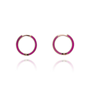 Gold Solene Hoop Earrings