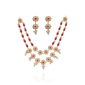 Golden Aurora Necklace Set