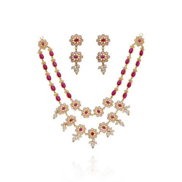 Golden Aurora Necklace Set