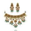 Golden Blessings Handcrafted Temple Necklace