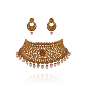 Golden Blissful Choker Set