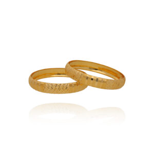 Golden Cascade Bangles