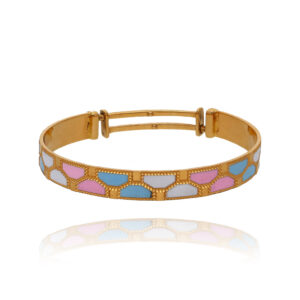 Golden Cherubs Baby Bracelet