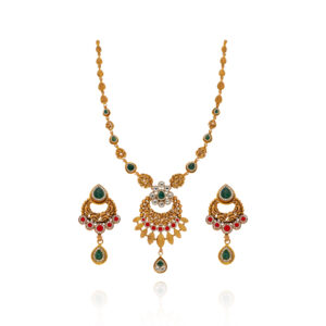 Golden Echo Necklace Set