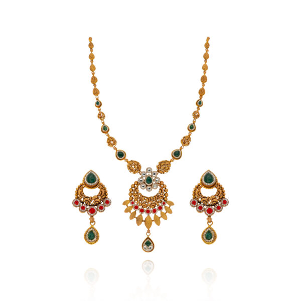 Golden Echo Necklace Set