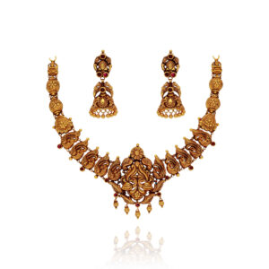 Golden Embrace Necklace Set