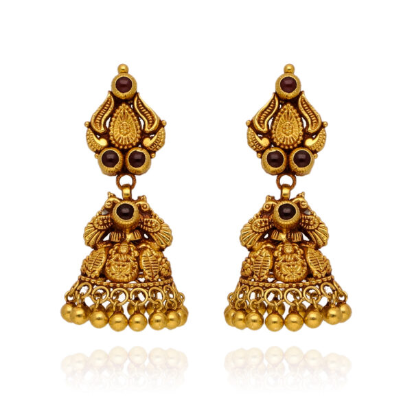 Golden Halo Sacred Whispers of Gold Jhumki
