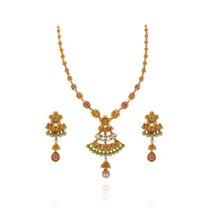 Golden Melody Necklace Set