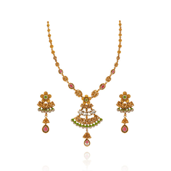 Golden Melody Necklace Set