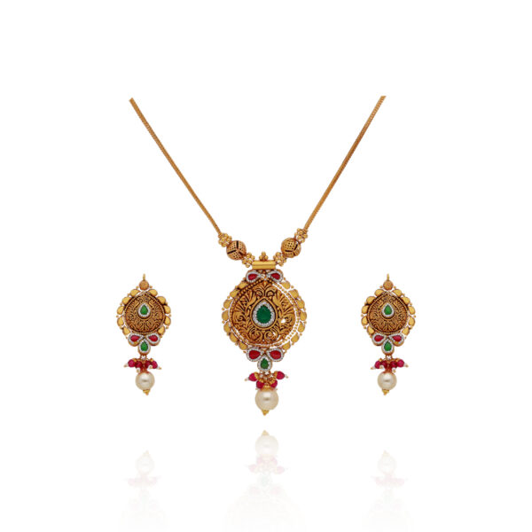 Golden Mirage Gold Chain Set for Women