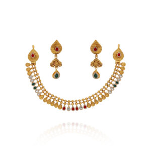 Golden Serenade Necklace Set