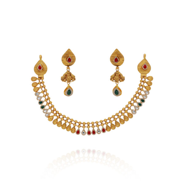 Golden Serenade Necklace Set