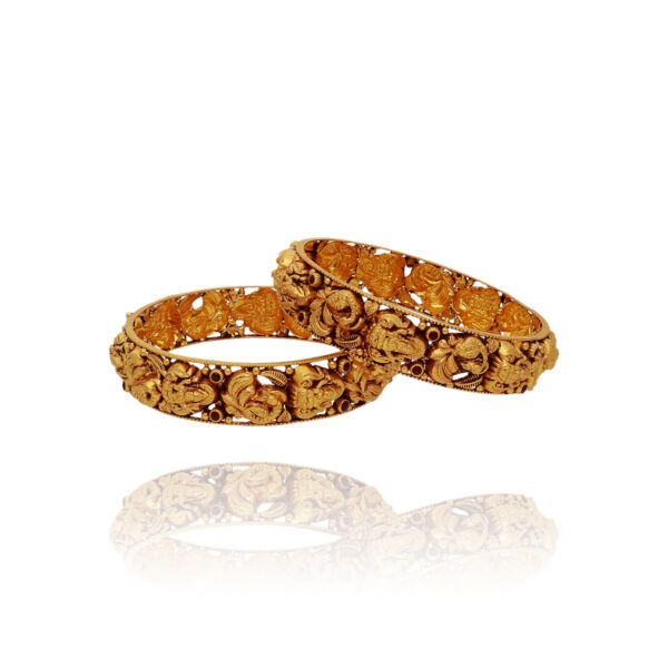 Golden Serenity Bangles