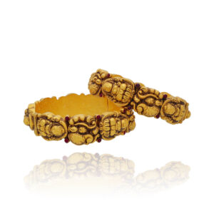 Golden Serenity Beyond the Stars Gold Bangles
